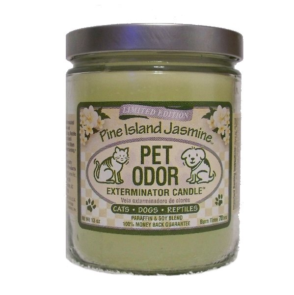 Pet Odor Exterminator 13oz Jar Candle - Pine Island Jasmine (Limited Edition)
